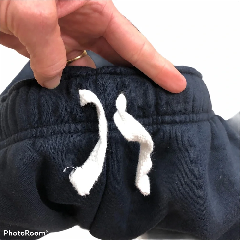 Children’s Place elastic waist with drawstring pocketed navy sweatpants